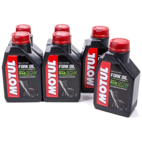 Set 6 Buc Ulei Furca Motul Fork Oil Expert 20W Heavy 1L 105928